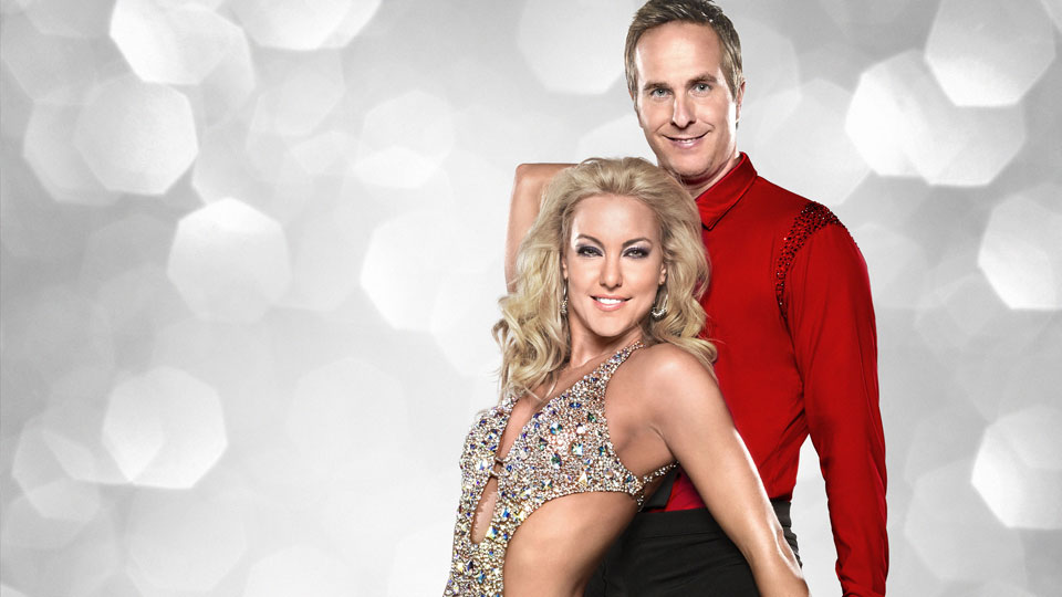 Natalie Lowe and Michael Vaughan