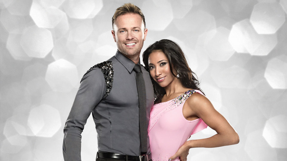 Nicky Byrne and Karen Hauer