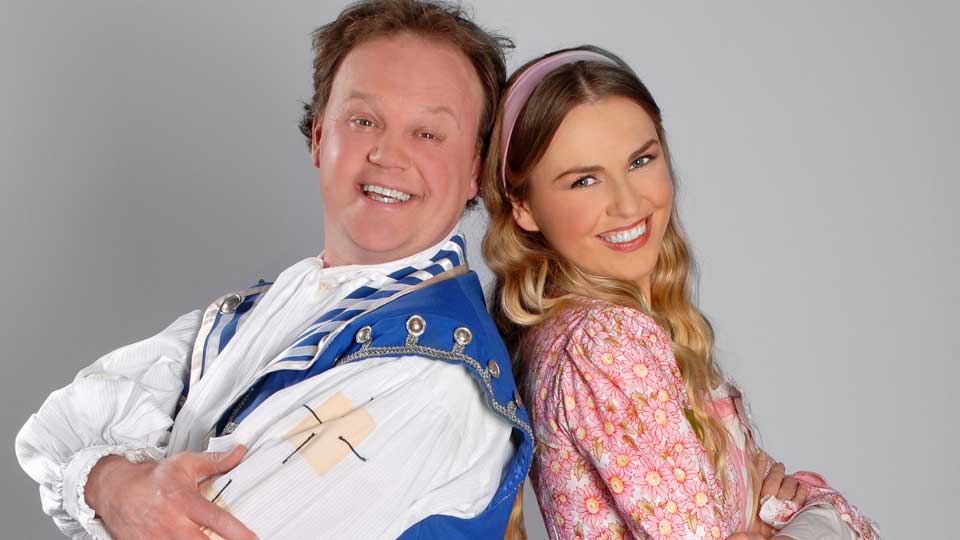 Justin Fletcher and Zoe Salmon