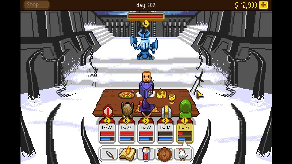 Knights of pen and paper