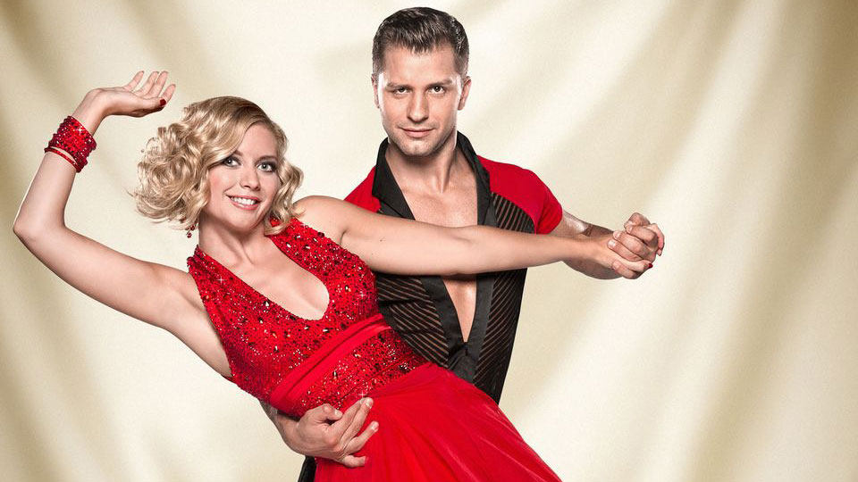 Rachel Riley and Pasha Kovalev