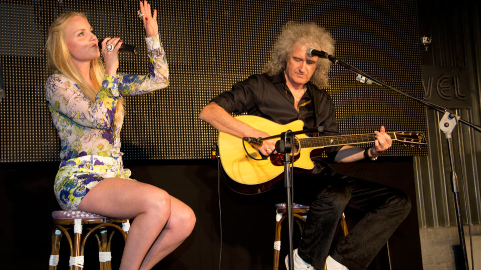 Kerry Ellis and Brian May