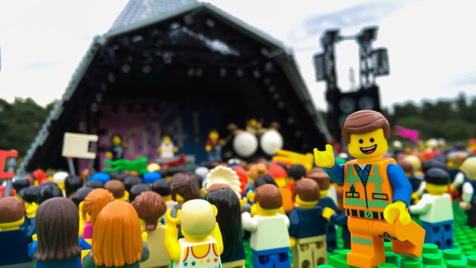 LEGO at Glastonbury