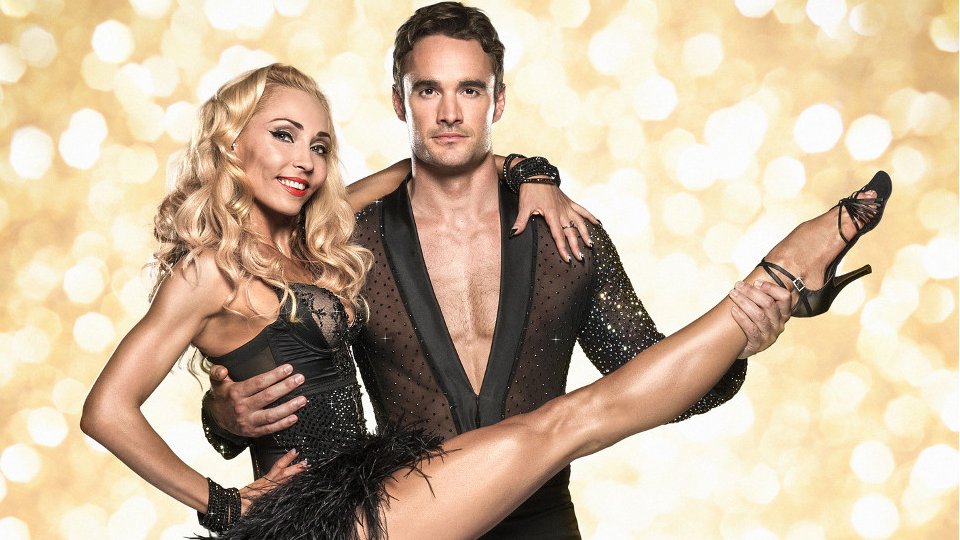 Iveta Lukosiute and Thom Evans