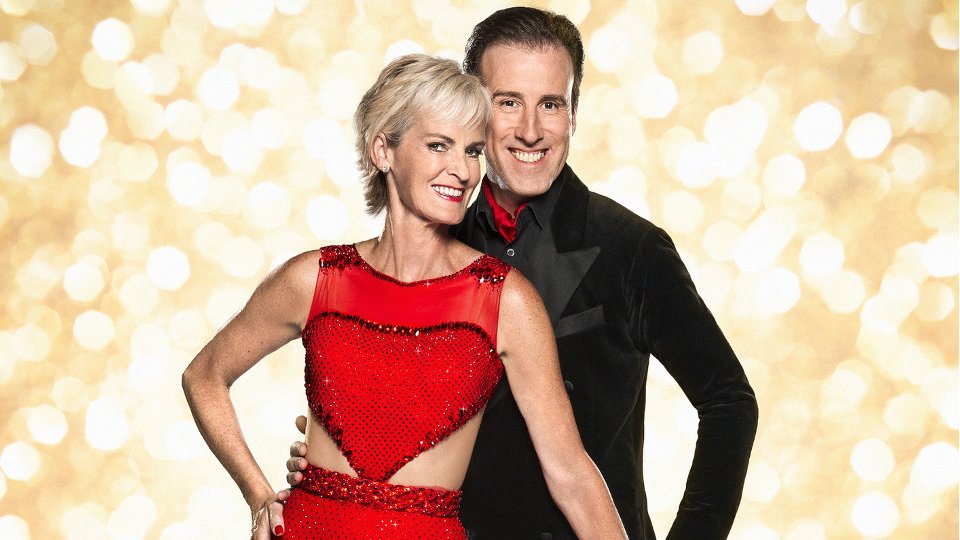 Judy Murray and Anton du Beke