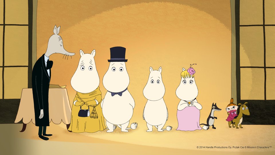 Moomins on the Riviera