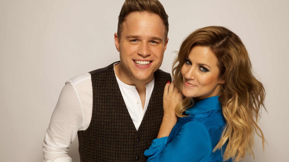 Olly Murs and Caroline Flack