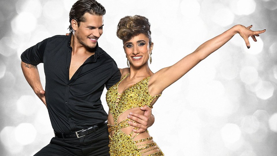 Anita Rani and Gleb Savchenko