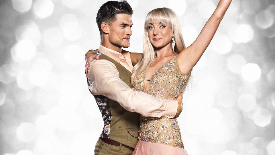 Helen George and Aljaz Skorjanec
