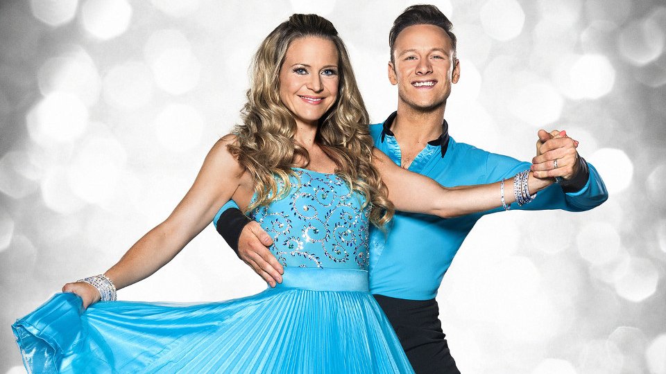 Kellie Bright and Kevin Clifton