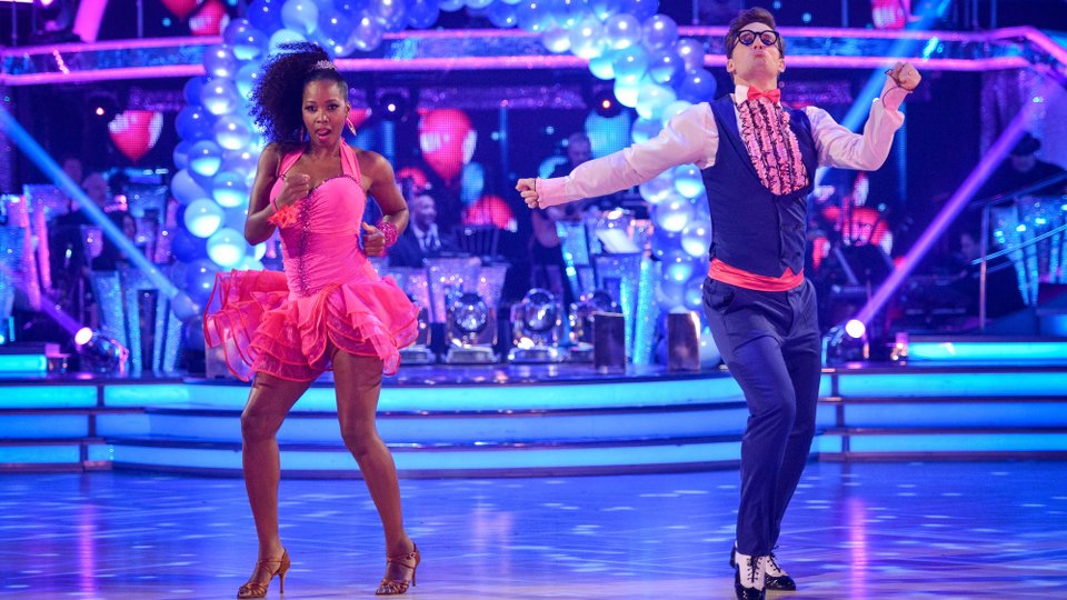 Jamelia and Tristan MacManus week 8