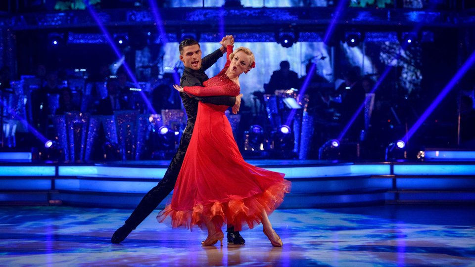 Aljaz Skorjanec & Helen George week 8
