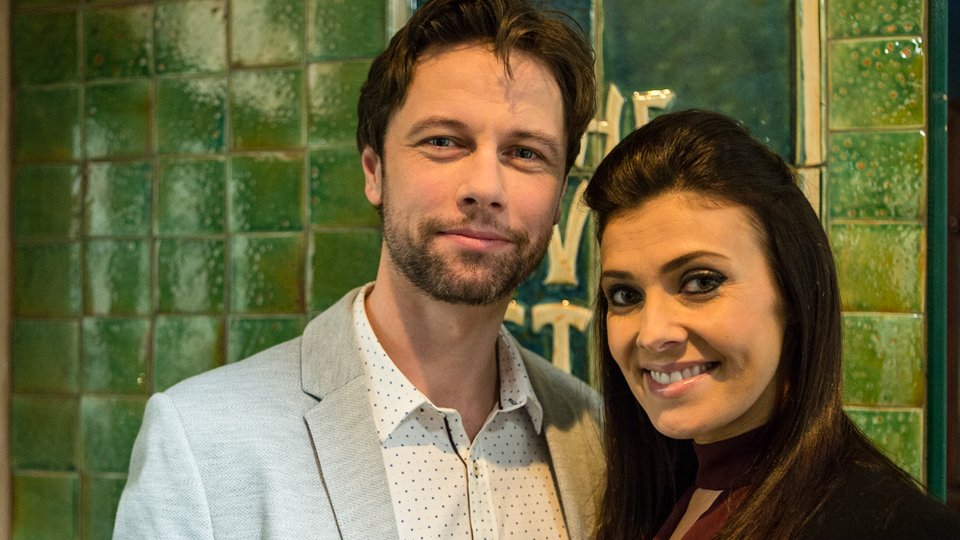 Leon Ockenden and Kym Marsh - Coronation Street