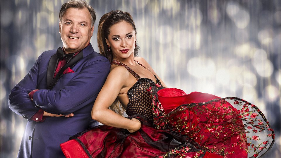 Ed Balls and Katya Jones