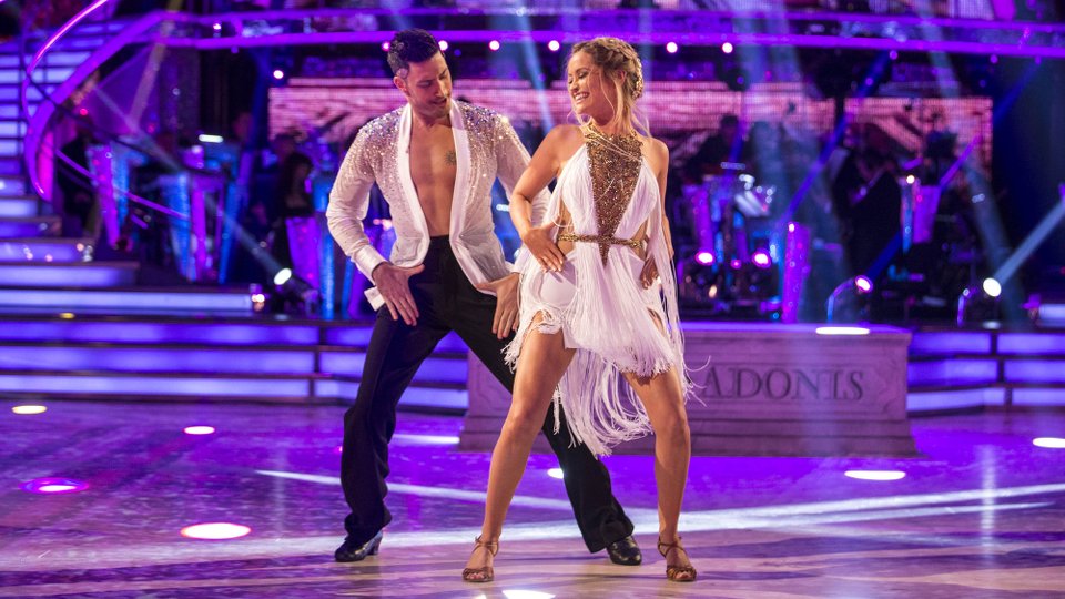 Giovanni Pernice and Laura Whitmore