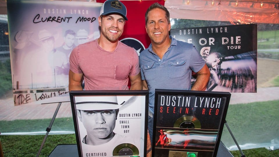 Dustin Lynch and Jon Loba