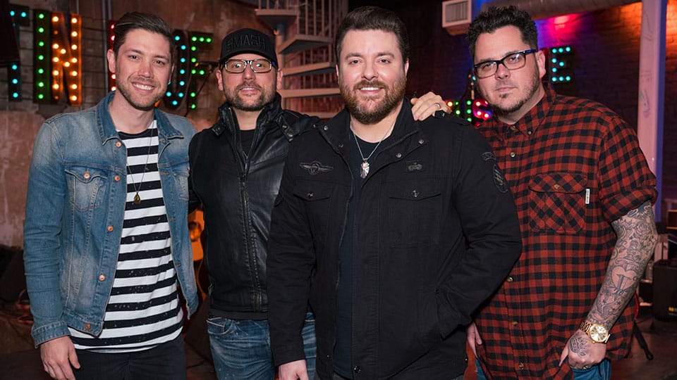 Corey Crowder, Chris Destafano, Chris Young, and Josh Hoge