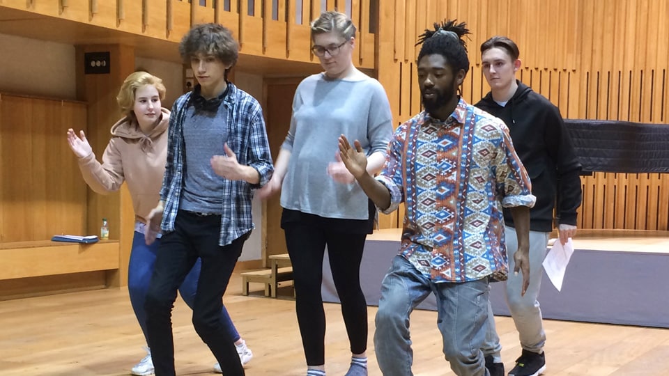 Leeds Grand Theatre Actors in Training.