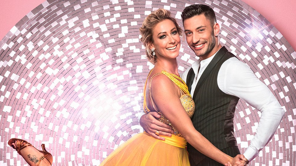Faye Tozer and Giovanni Pernice