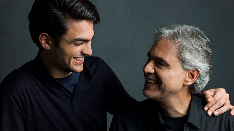 Matteo and Andrea Bocelli