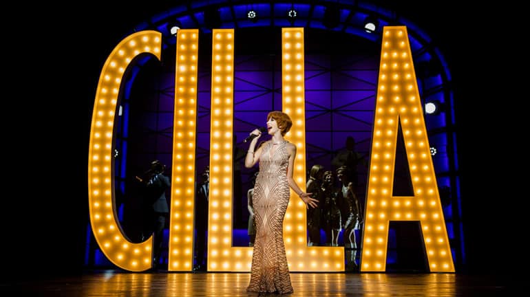 Kara Lily Hayworth Cilla The Musical at Leeds Grand Theatre Photo Matt Martin.