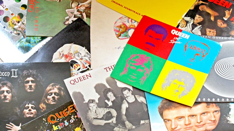 Queen Top 10 Album Records