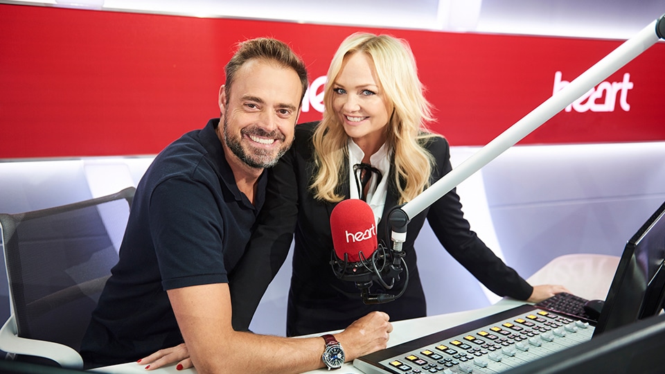 Jamie Theakston and Emma Bunton