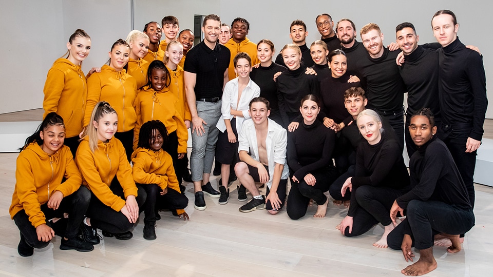 The Greatest Dancer - Matthew with his finalists