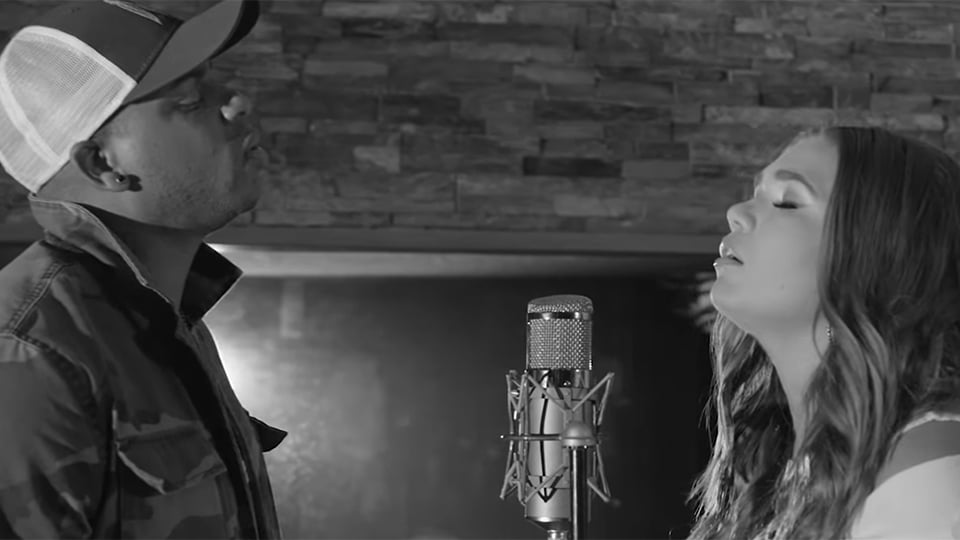 Jimmie Allen and Abby Anderson