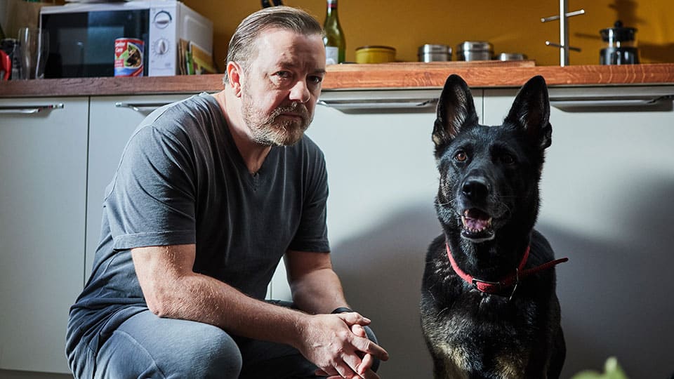 Ricky Gervais in After Life
