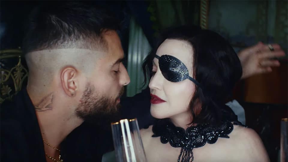 Madonna and Maluma