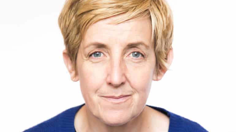 Julie Hesmondhalgh at Leeds Playhouse.