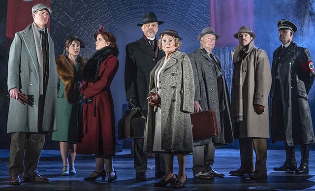 The Cast of The Lady Vanishes. Credit: Paul Coltas.