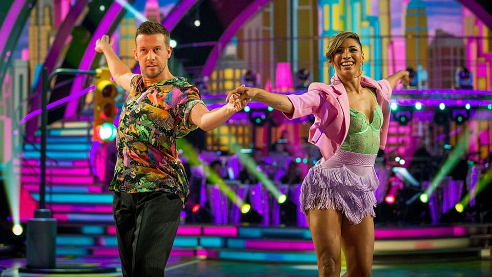 Chris and Karen - Strictly Come Dancing week 1