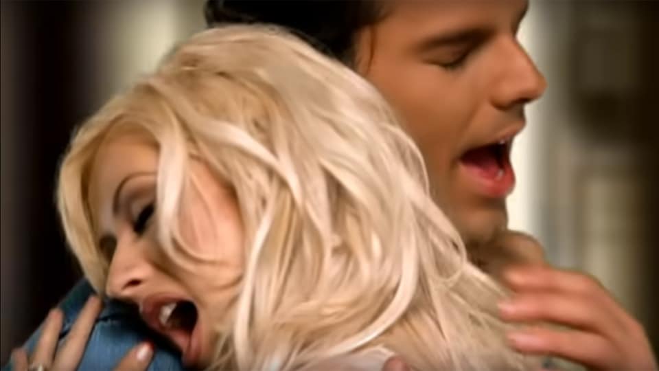 Christina Aguilera & Ricky Martin