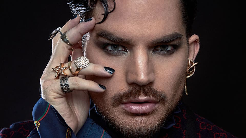 Adam Lambert on Rollacoster