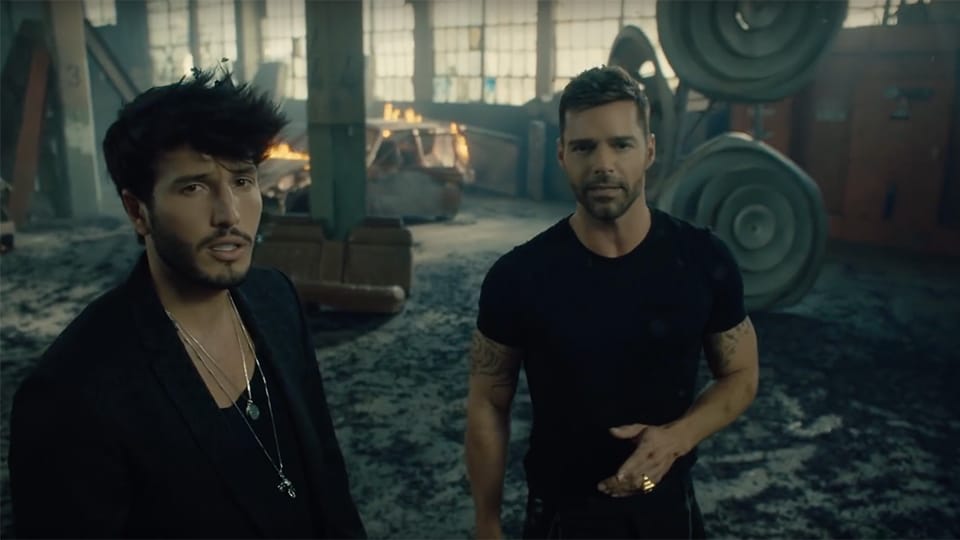 Sebastian Yatra and Ricky Martin