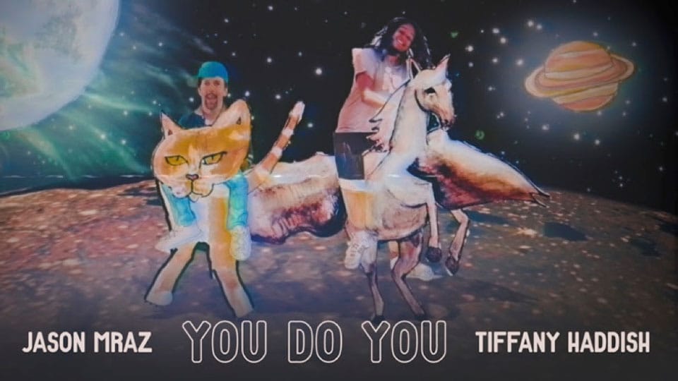 Jason Mraz and Tiffany Haddish