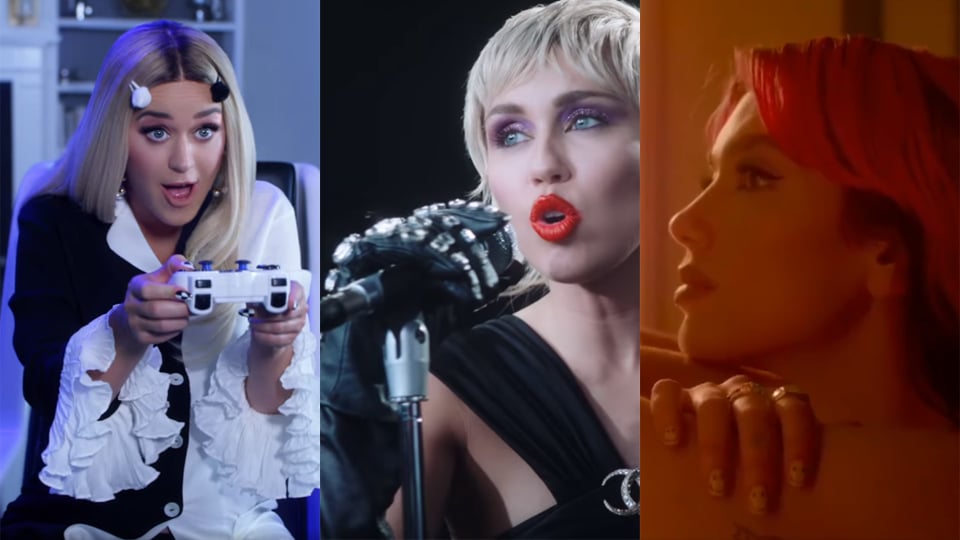 Katy Perry, Miley Cyrus, Dua Lipa