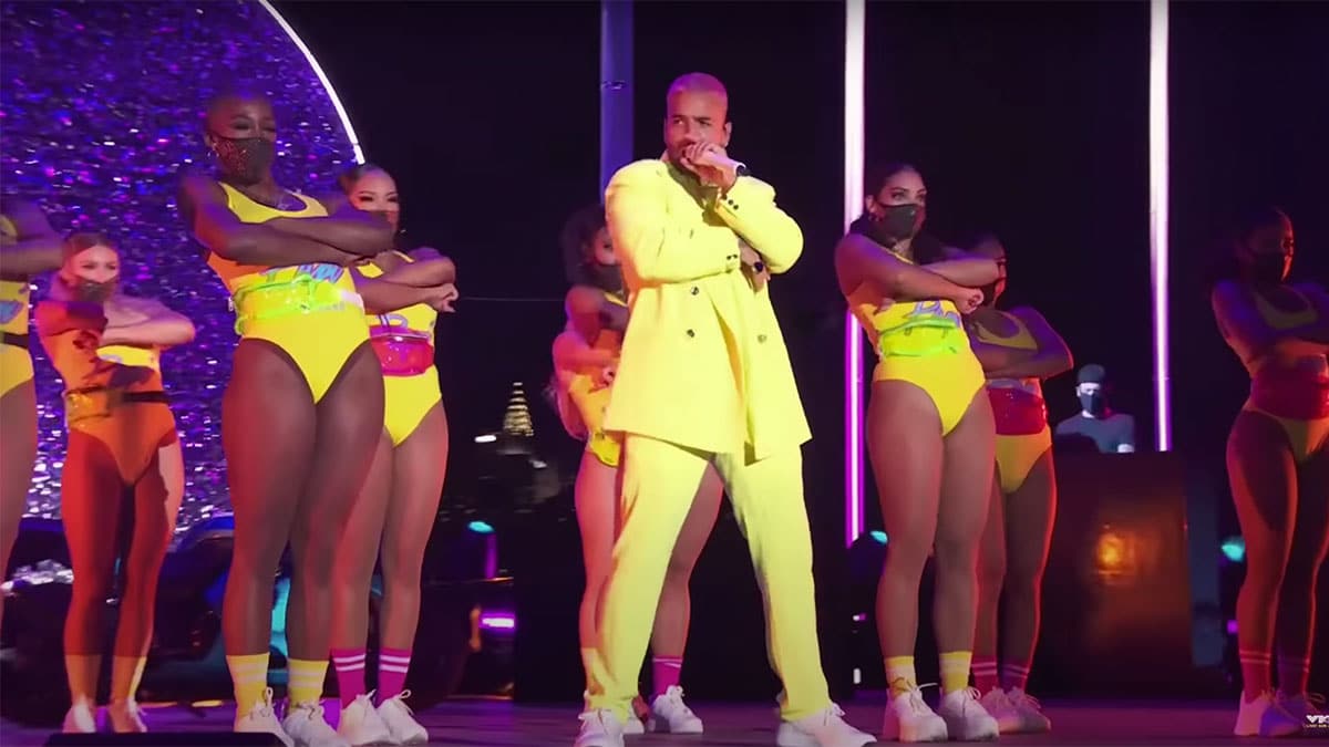 Maluma at the MTV VMAs 2020