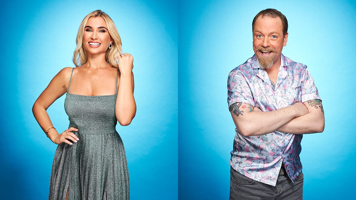 Billie Shepherd and Rufus Hound