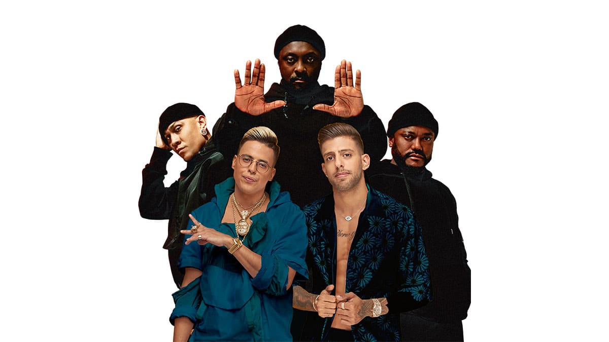 Static and Ben El, and Black Eyed Peas