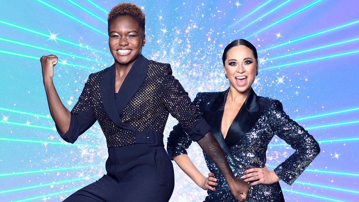 Nicola Adams and Katya Jones
