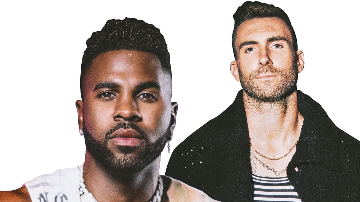 Jason Derulo and Adam Levine
