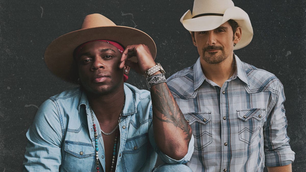 Jimmie Allen and Brad Paisley