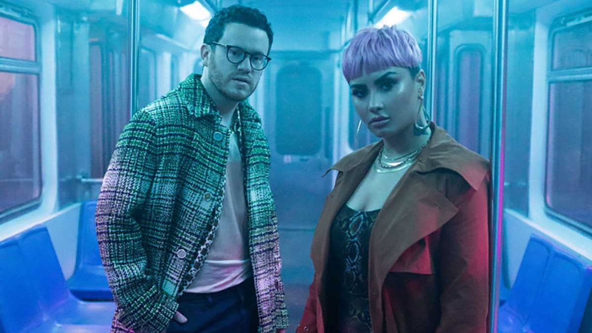 Sam Fischer and Demi Lovato