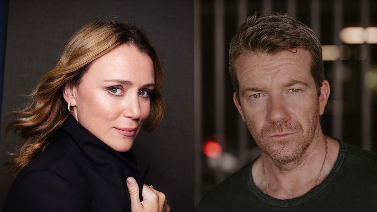 Keeley Hawes and Max Beesley