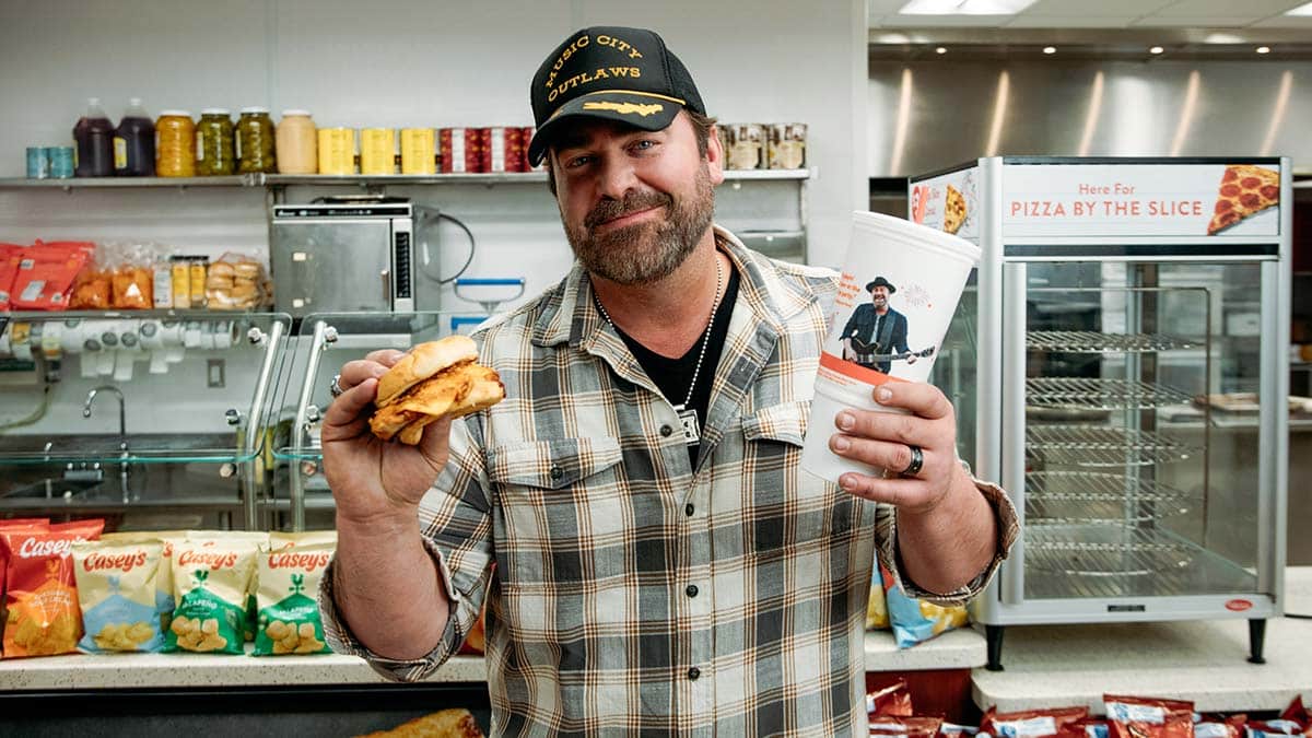 Lee Brice and Casey's