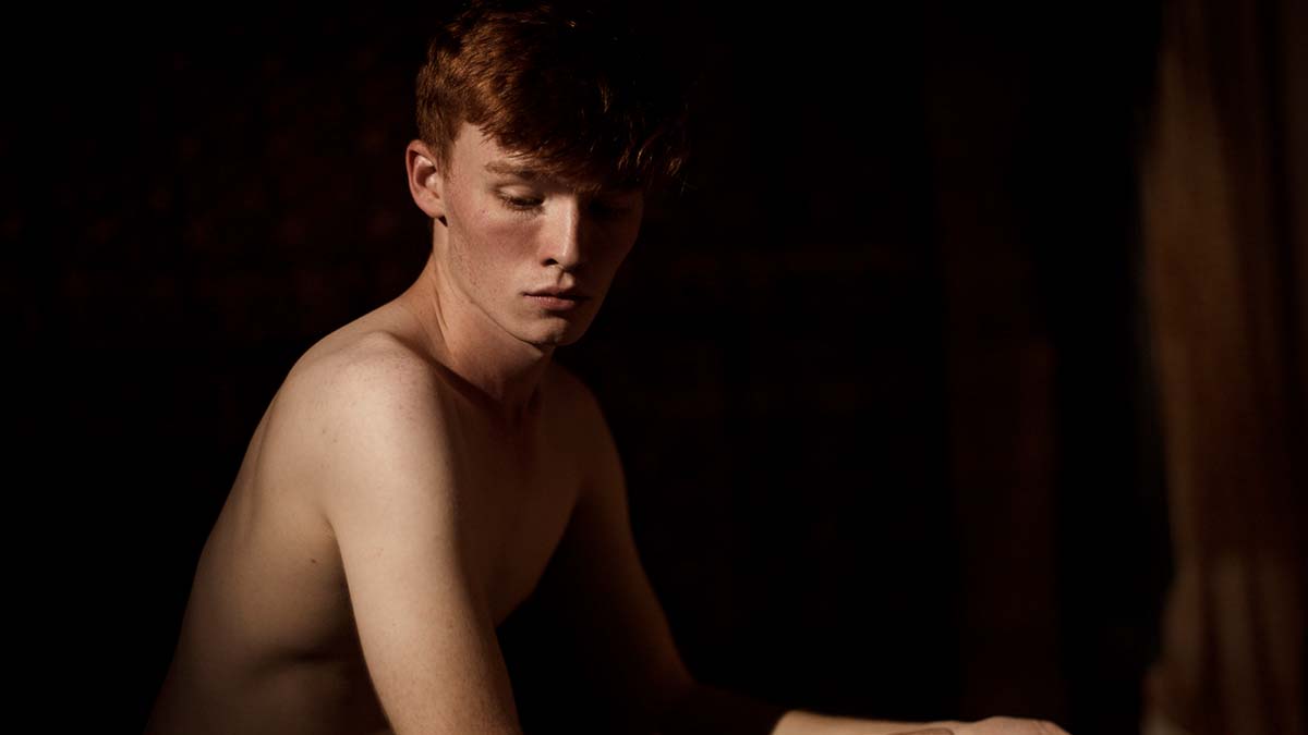 Sequin in a Blue Room