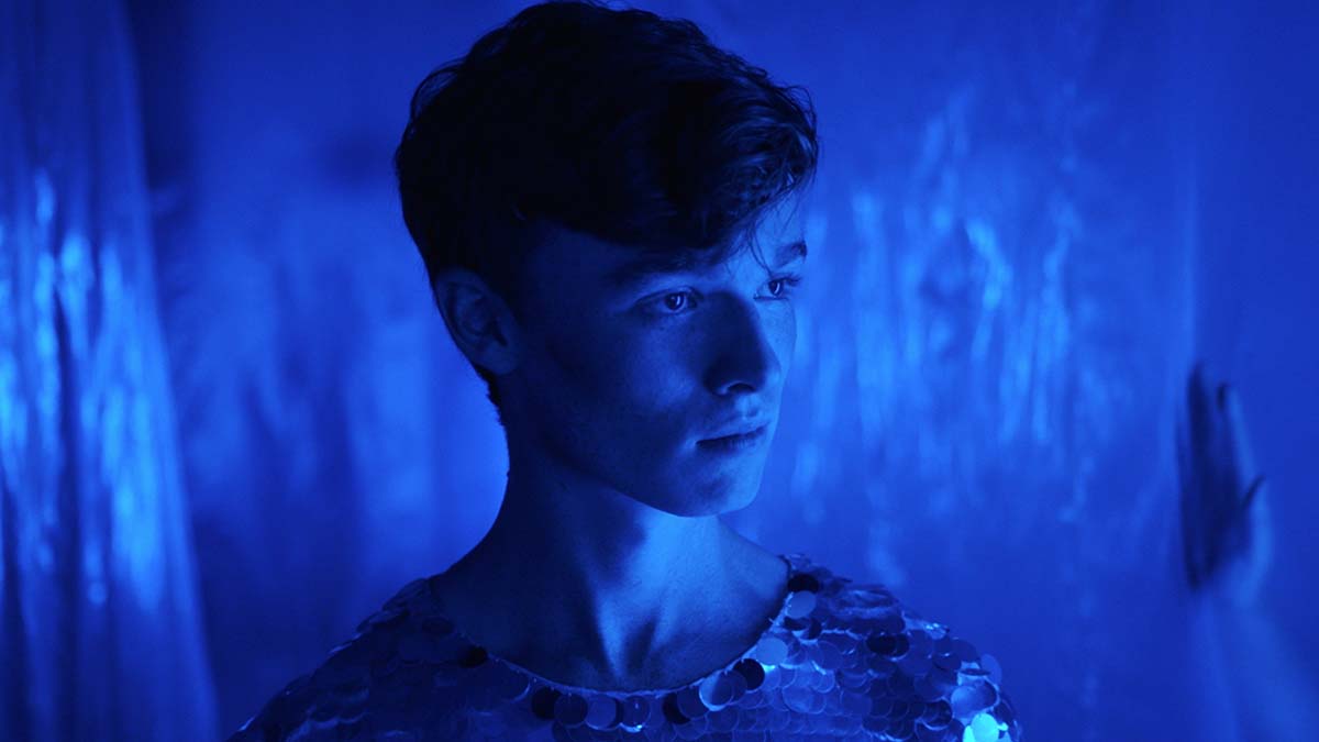 Sequin in a Blue Room